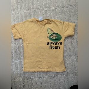Always Fresh Kids Yellow T-Shirt